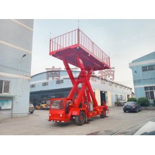 30噸甲板升降車 重型升降工具拖車