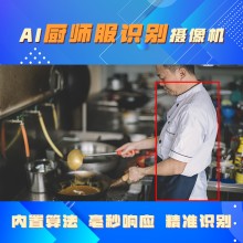 博瓦科技 學校食堂明廚亮灶廚師服智能監(jiān)控攝像機 視頻監(jiān)控分析攝像頭