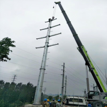 電力鋼樁基礎(chǔ) 電力鋼管桿 電力鋼桿 電力鋼管塔 地腳螺栓