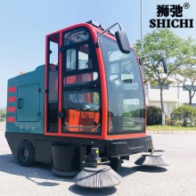 掃地機工廠車間用駕駛式掃地車物業(yè)道路電動環(huán)衛(wèi)垃圾清掃車室外